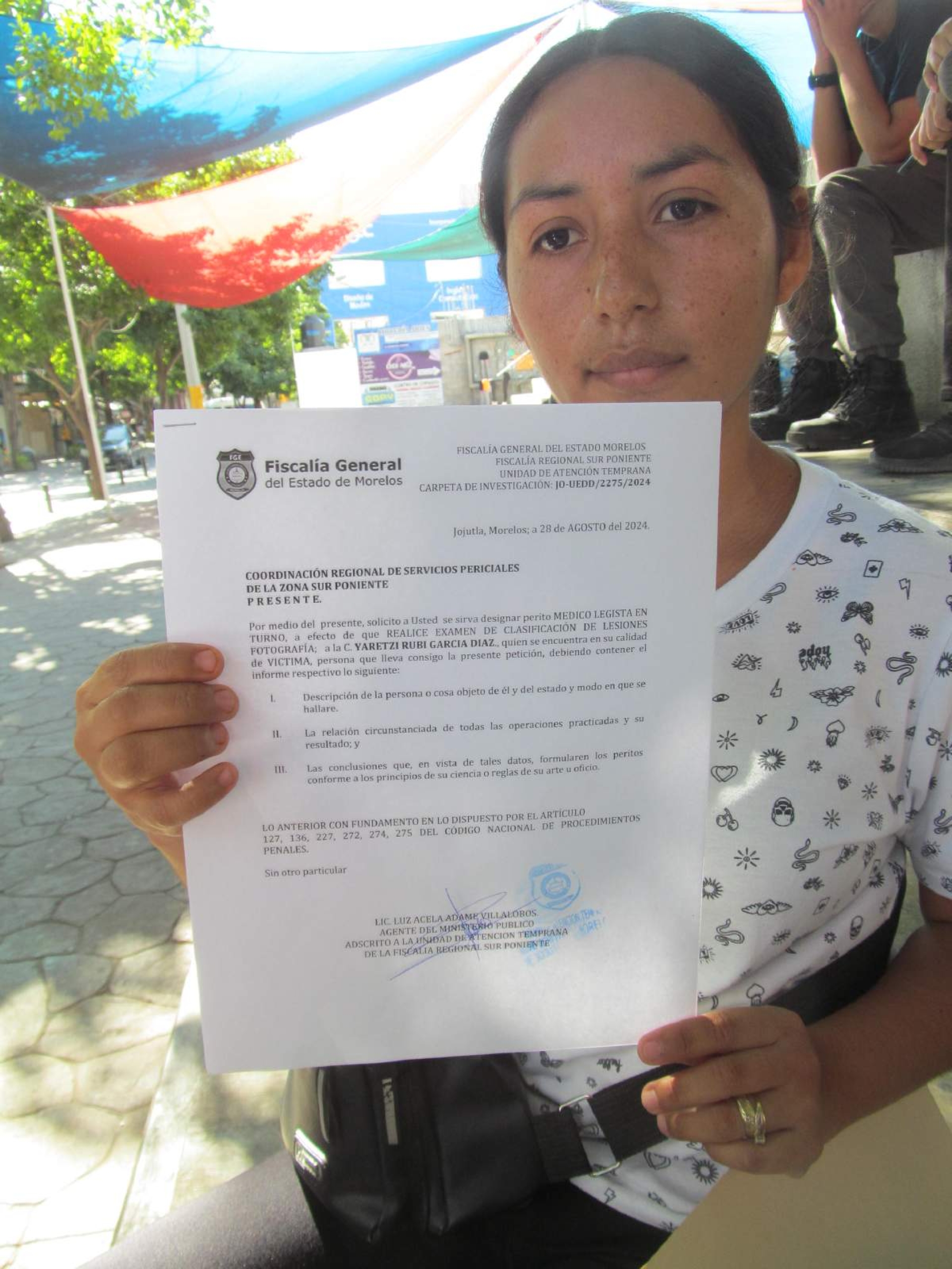 Denuncian penalmente a fiscal de Jojutla por agresión
