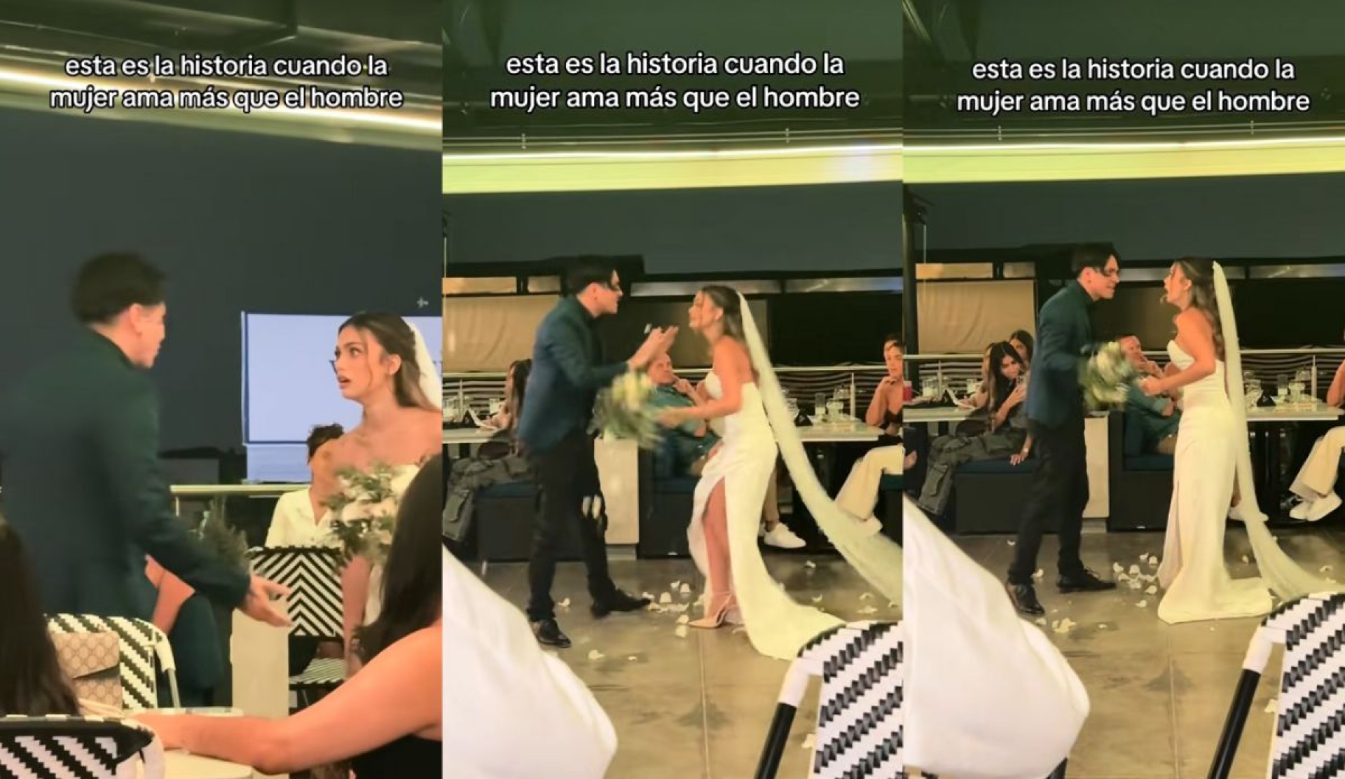 Novia es 'plantada' en el altar y el momento se vuelve viral en TikTok