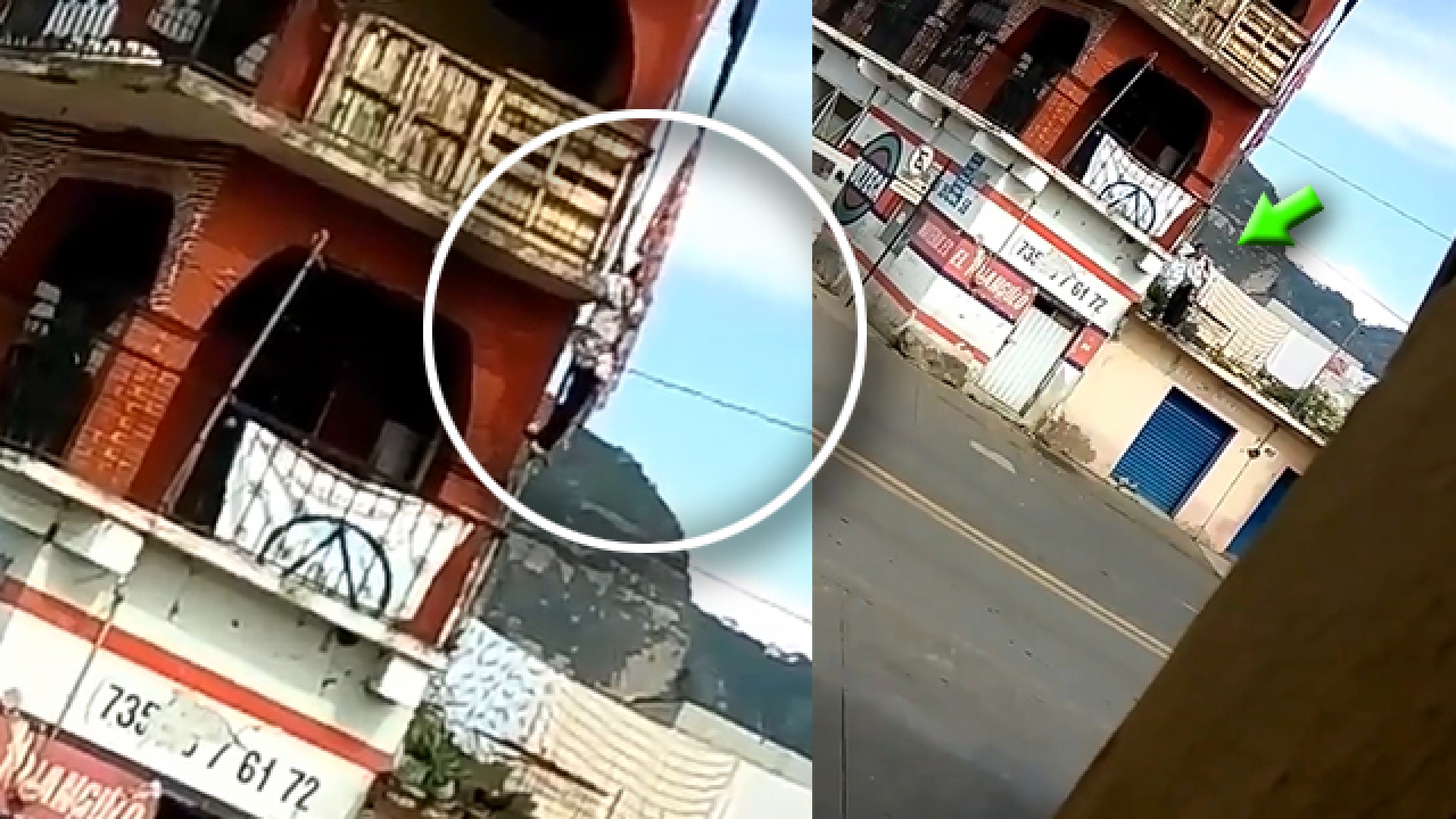 VIDEO: Sábanas amarradas, la clave en la fuga de un joven de un anexo para alcohólicos anónimos (AA)