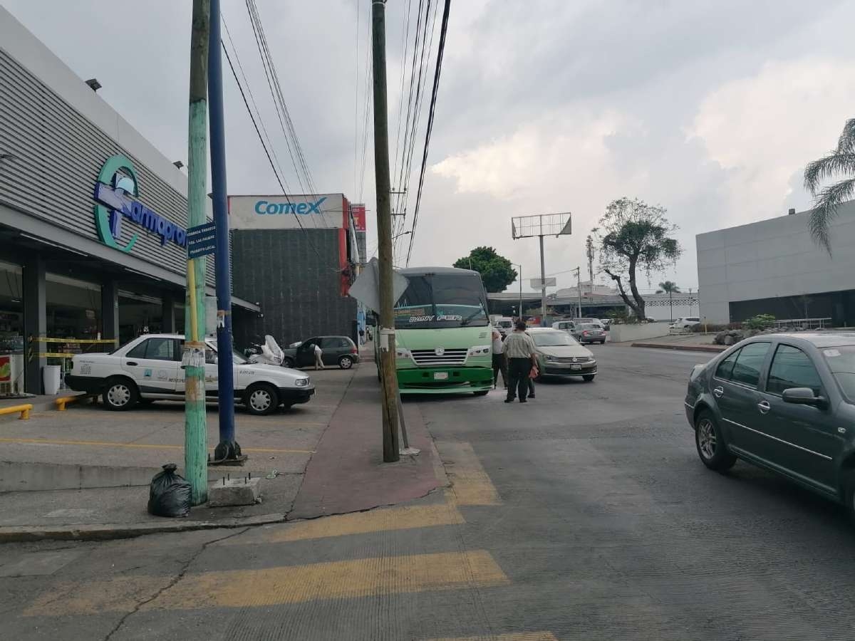 Una “ruta” estuvo a punto de incendiarse