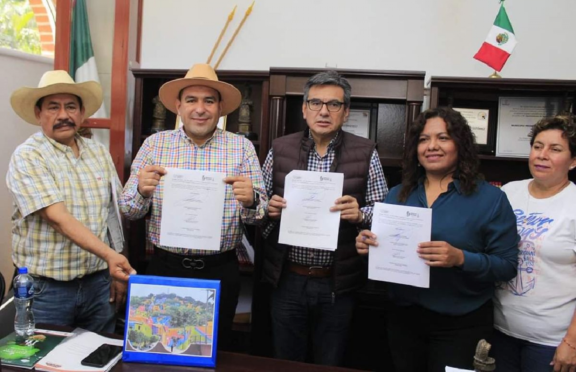 Yautepec firma convenio con la Fundación "Corazón Urbano"