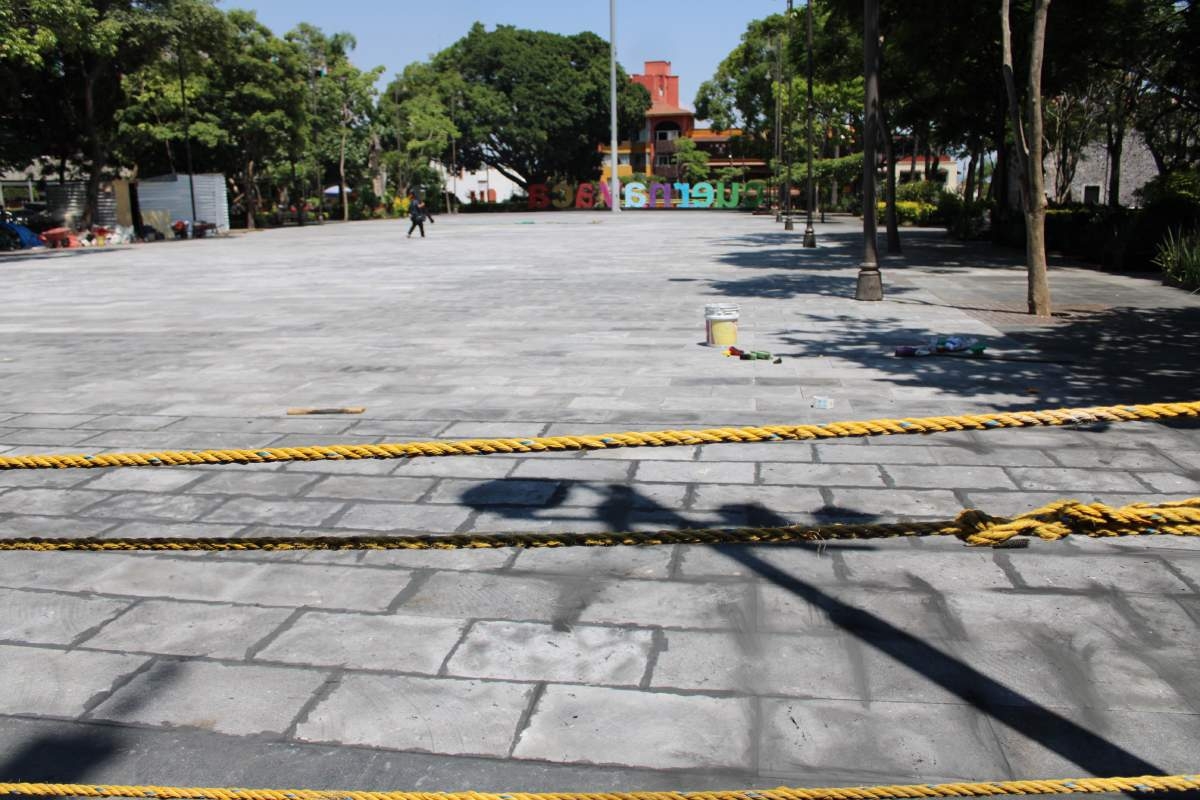 Hoy será reabierta la plaza de armas