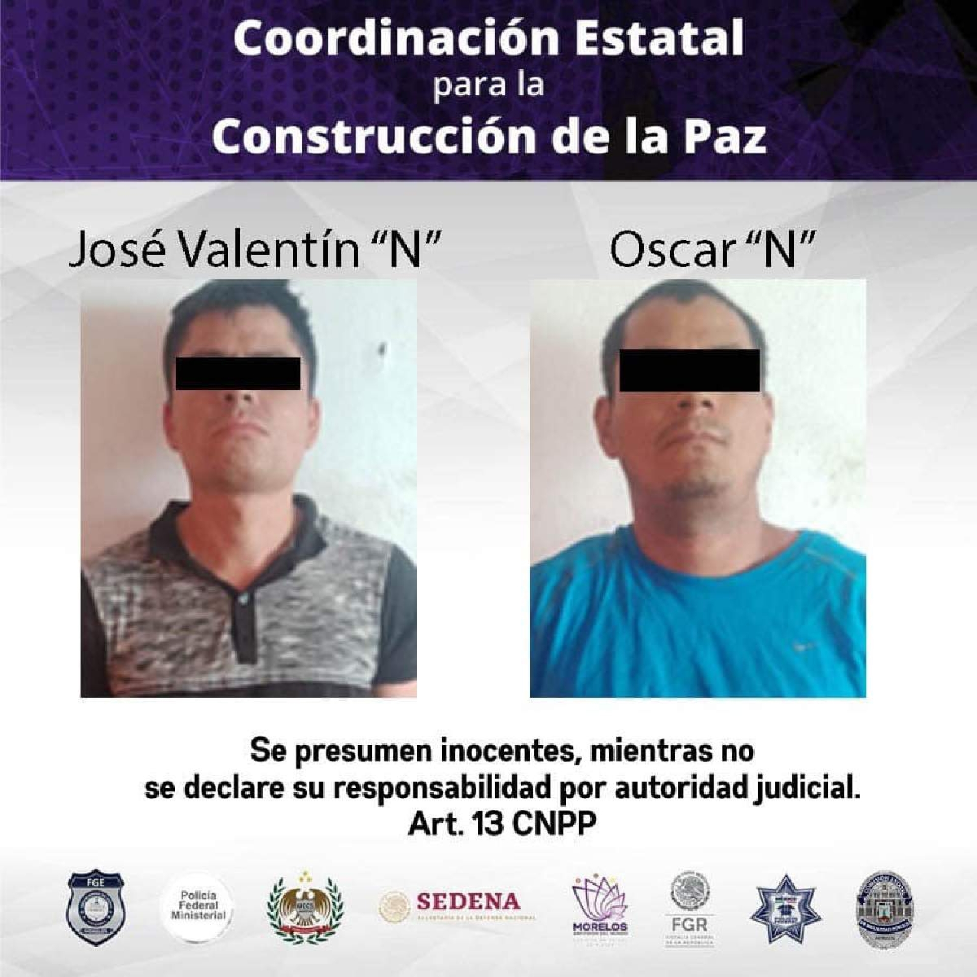 Capturan a dos presuntos robacoches en Jojutla