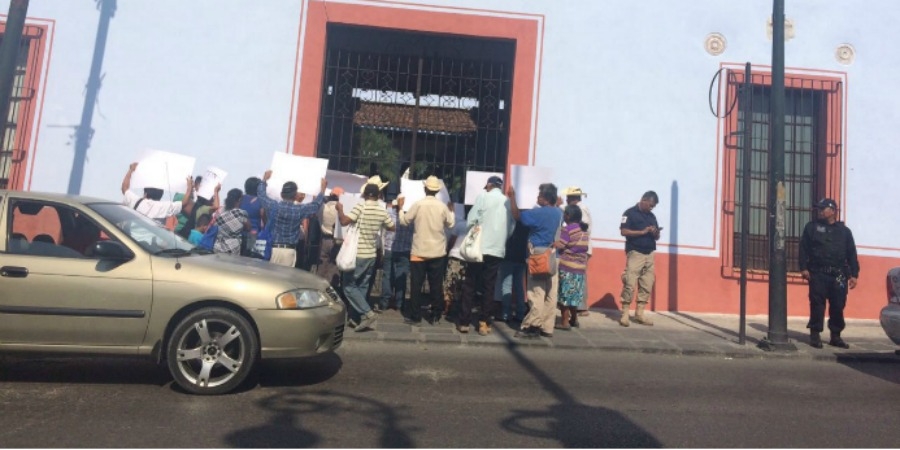 Protesta Antorcha Campesina en Cuernavaca, ante acuerdos incumplidos