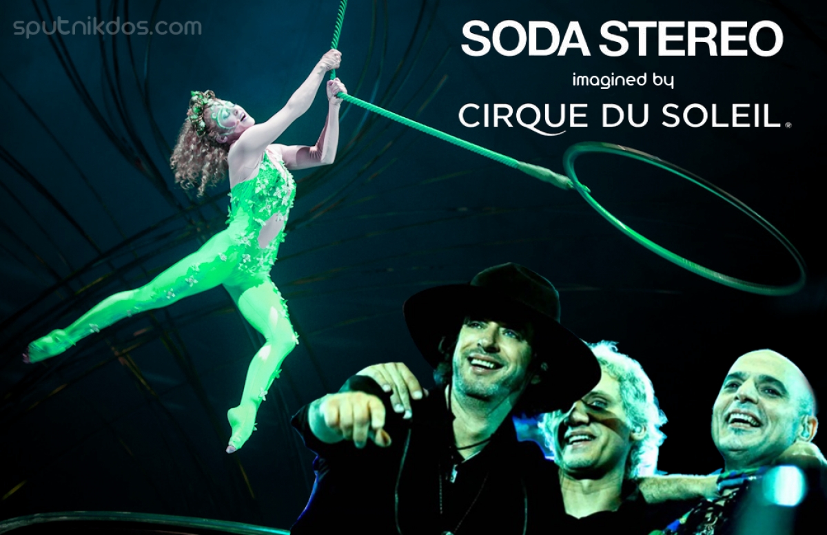 Primer trailer de Soda Stereo Spectacular, el show por Cirque du Soleil