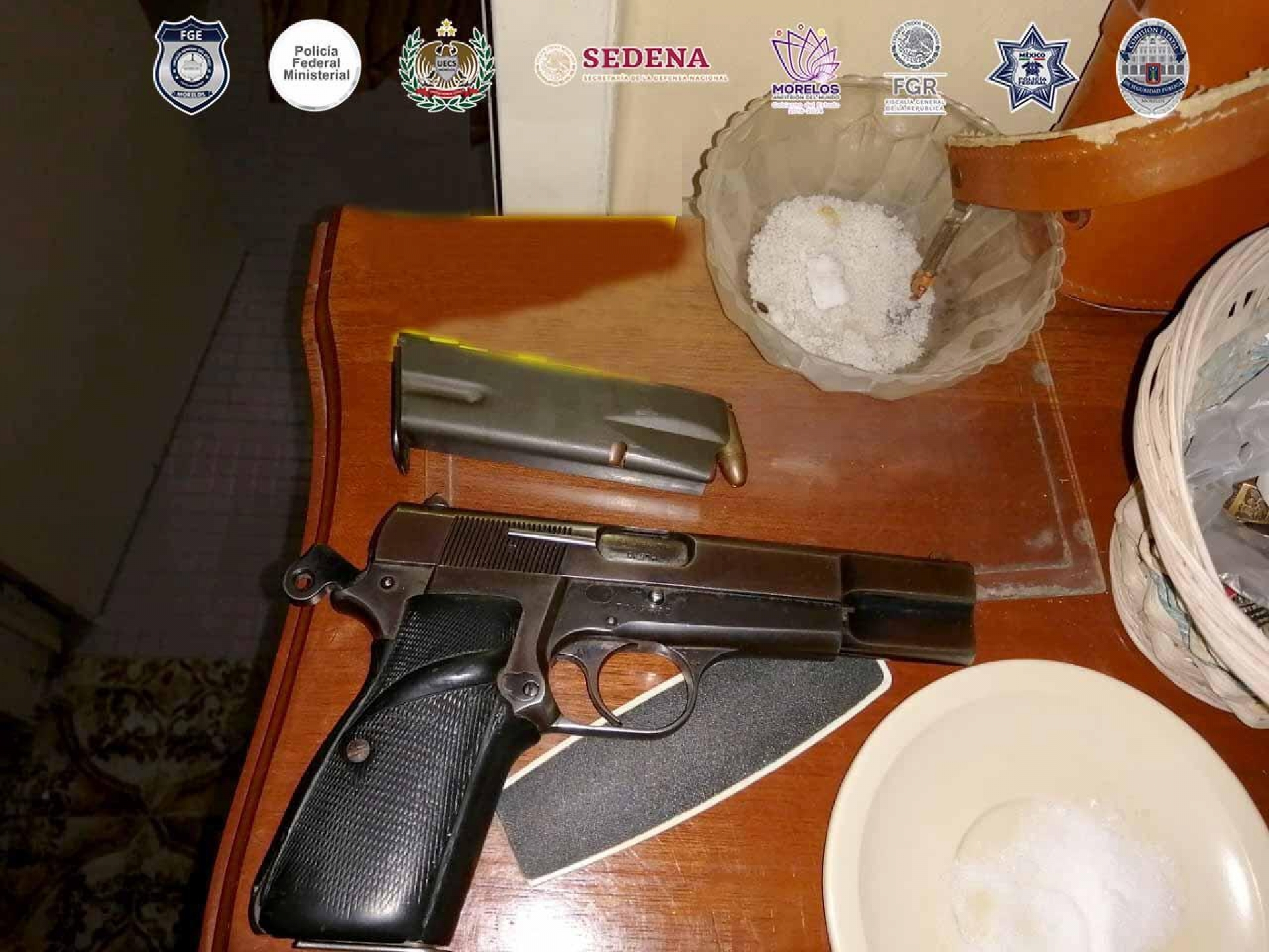Catean predio en la colonia Otilio Montaño de Cuautla