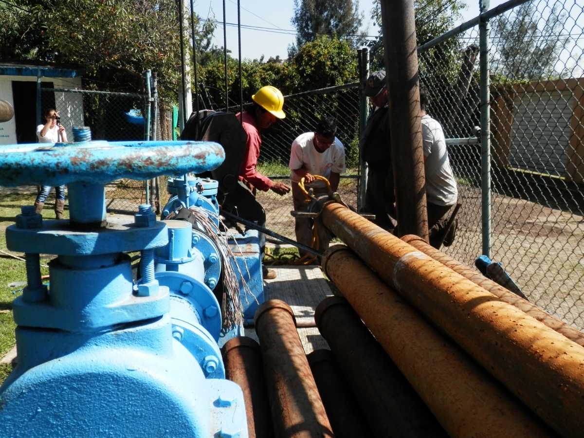 Redobla SAPAC acciones de mantenimiento en equipos de bombeo de Cuernavaca