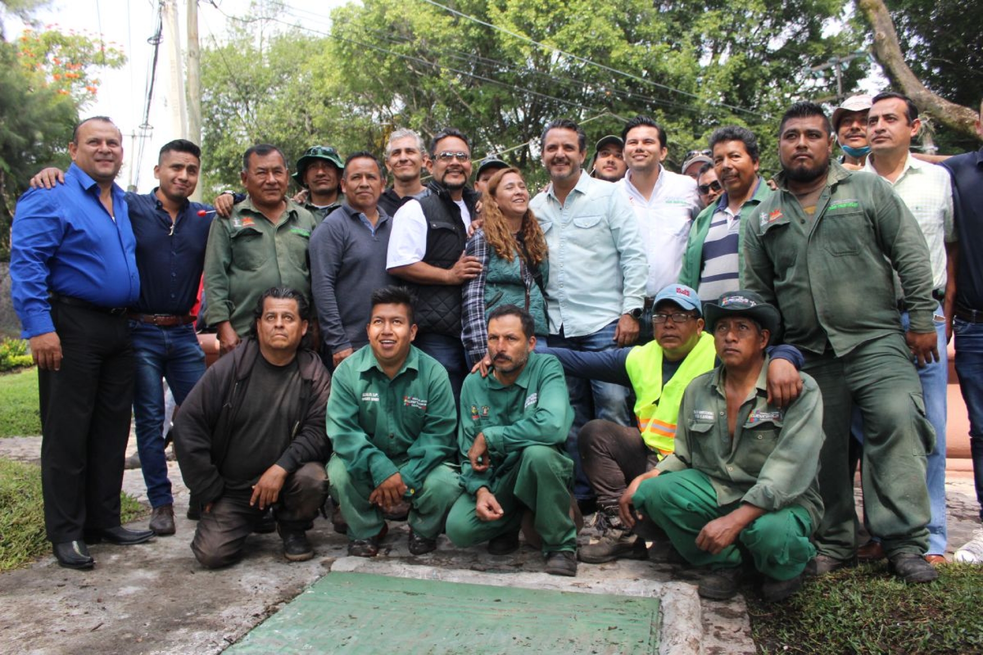 Rehabilita ayuntamiento de Cuernavaca la glorieta de Palmira, que embellece la imagen de la capital