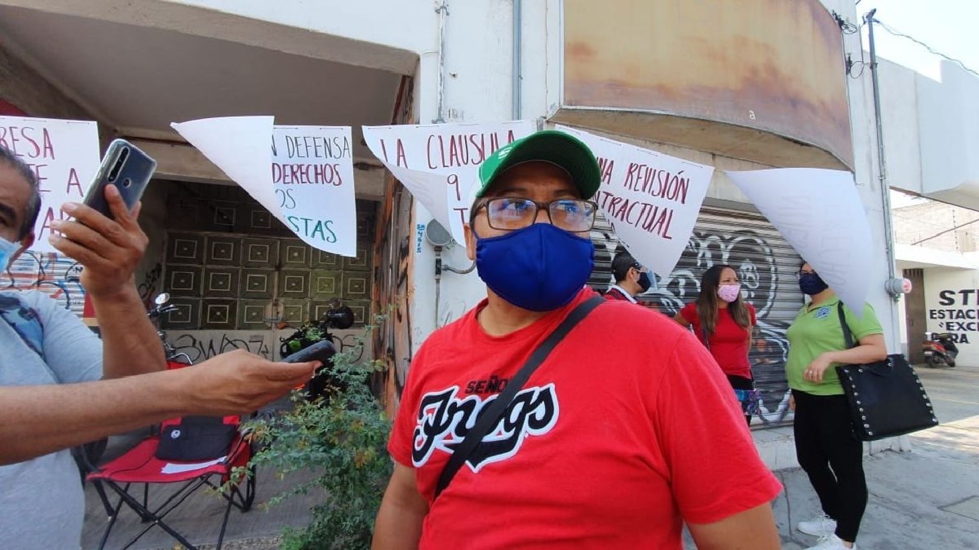 Se suman telefonistas morelenses al paro nacional