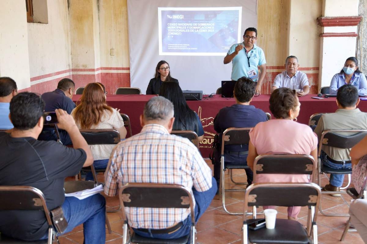 Llega el Inegi a Tlaquiltenango