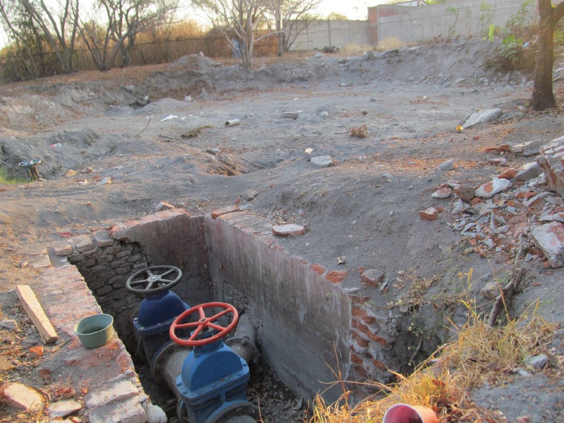 Apenas comenzó la construcción del tanque elevado en la unidad “Morelos”