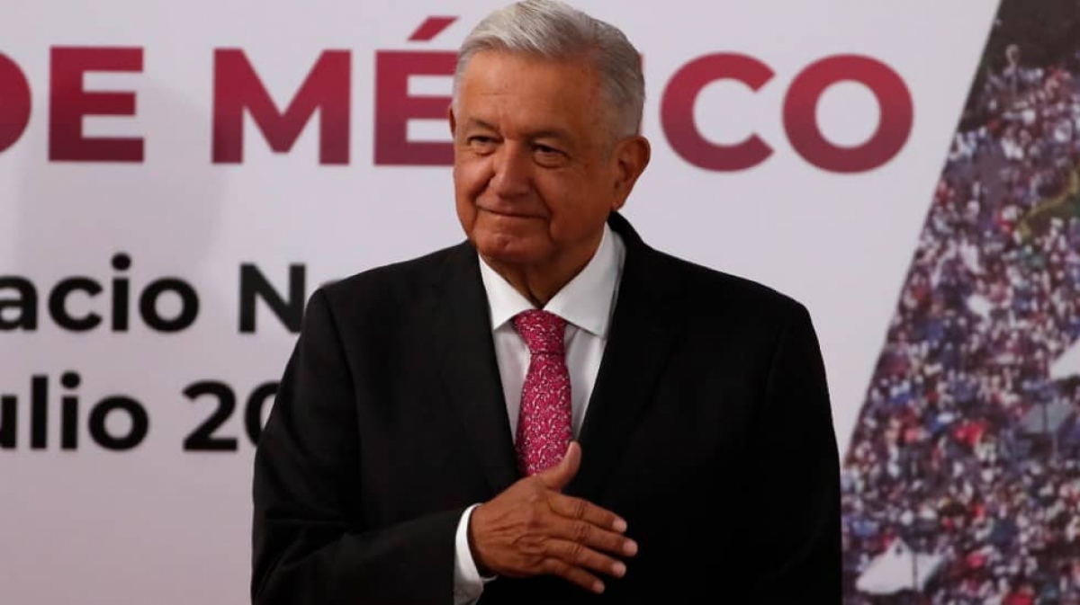 Informe de AMLO a tres años de su triunfo electoral