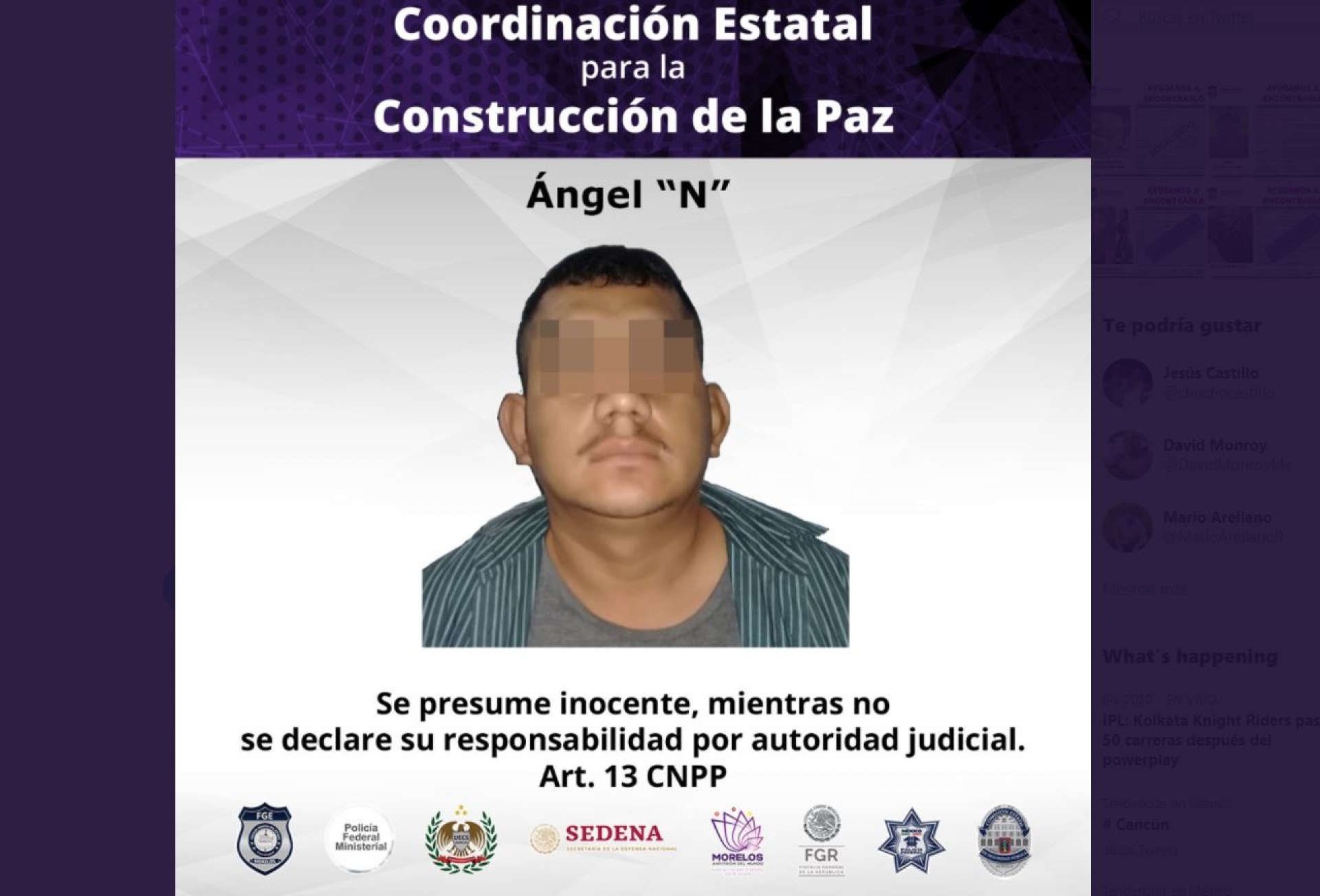 A proceso, un joven acusado de secuestro exprés