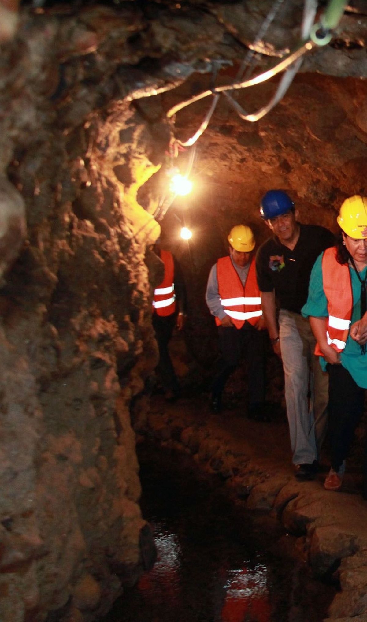 Dramático descenso de agua en El Túnel
