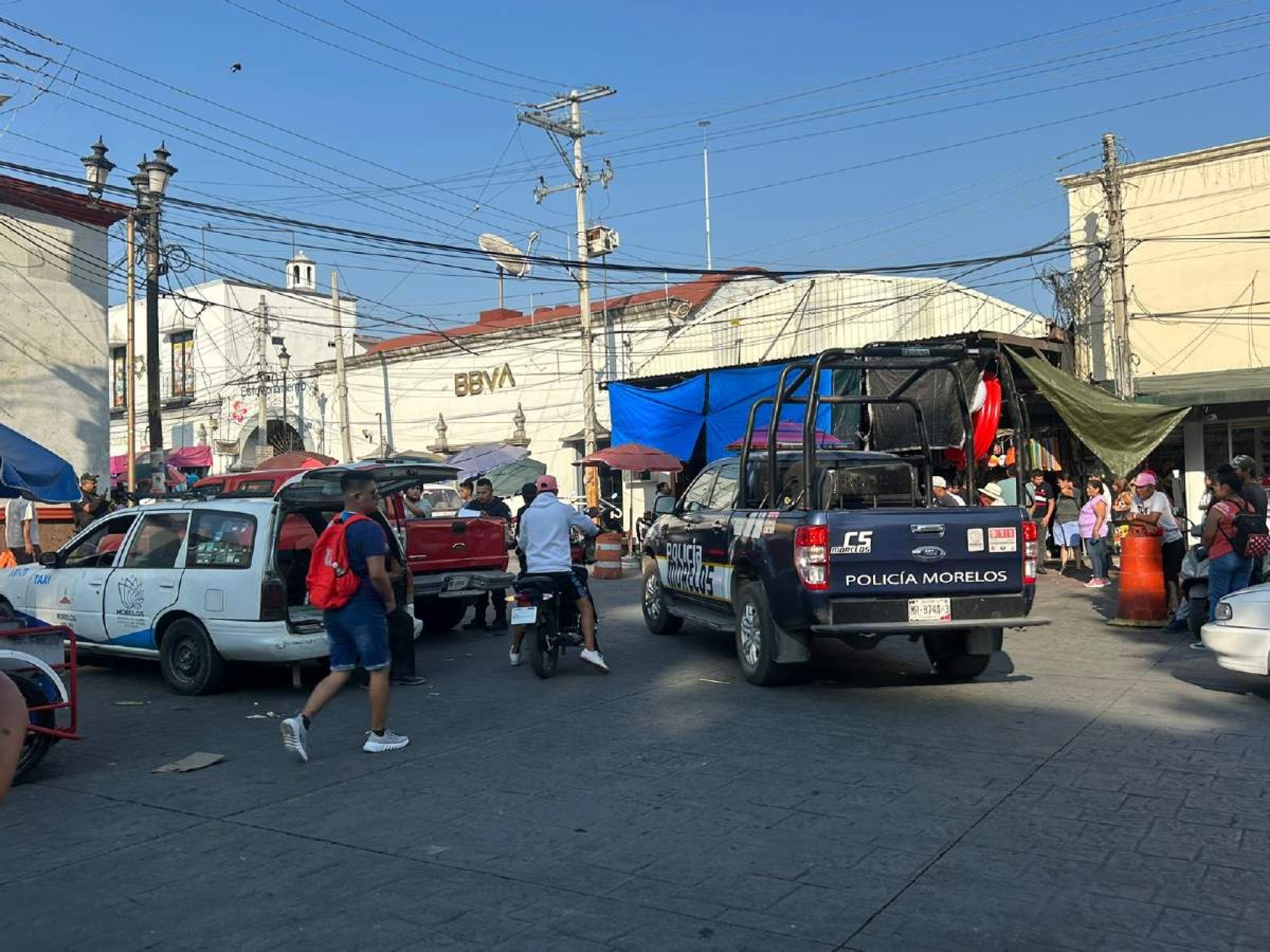 Matan a repartidor de carne en un mercado