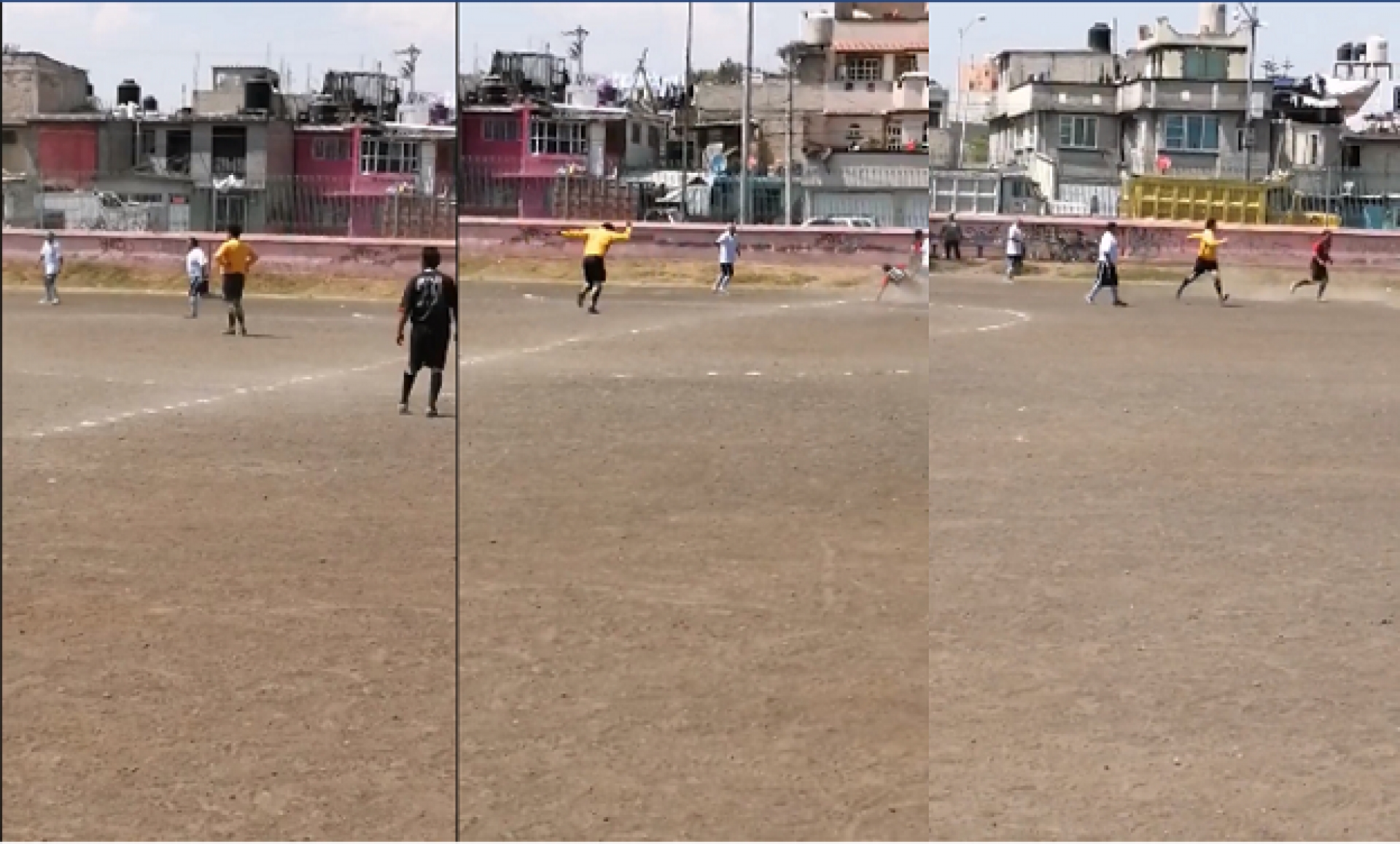 VIDEO: Arbitro ‘amanerado’ causa sensación y risas durante partido llanero