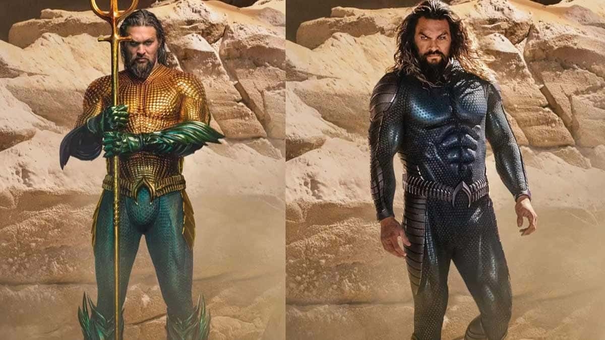 Revelan nuevo traje de Aquaman para la secuela