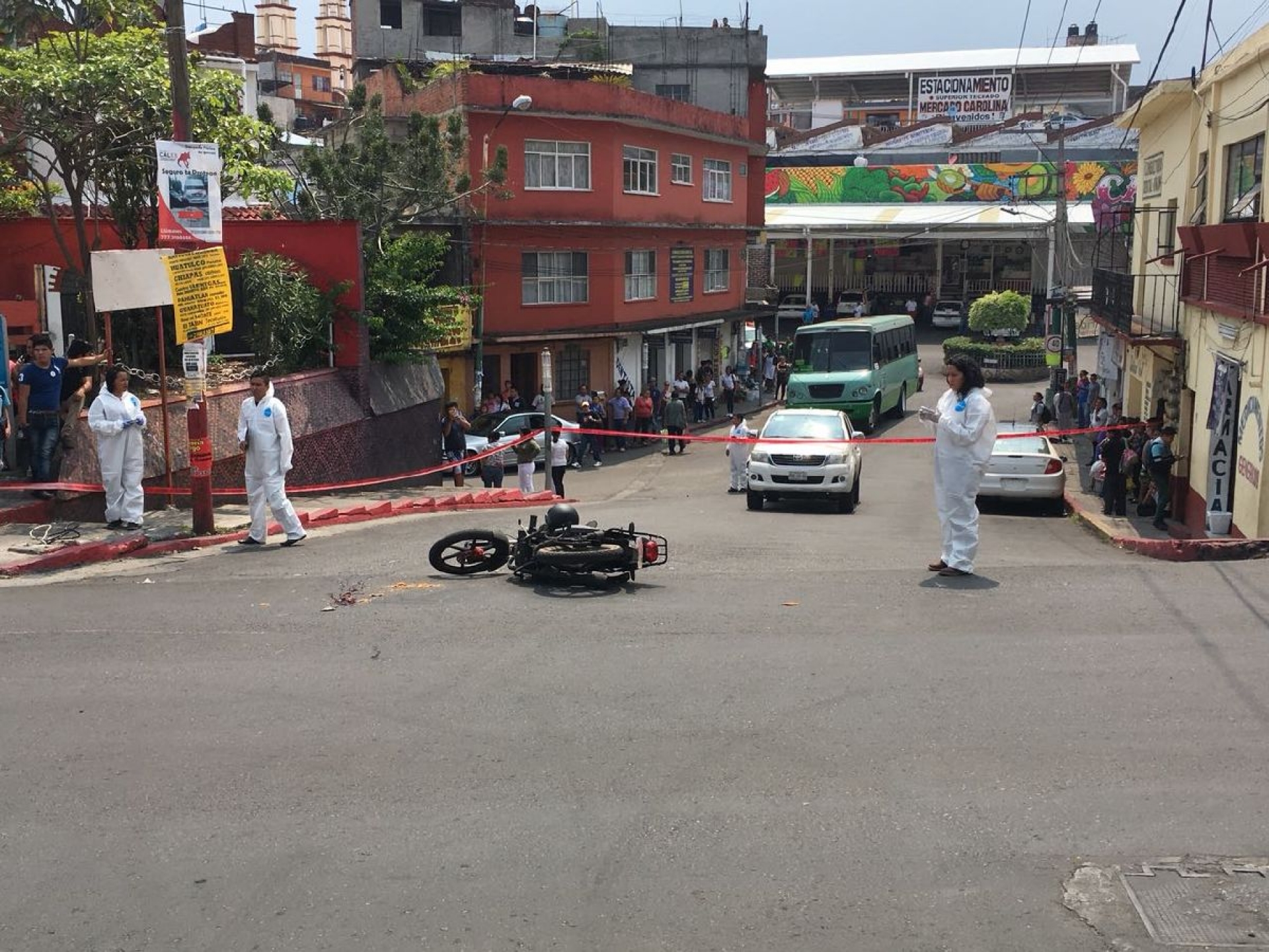 Murió al ser atropellada por una motocicleta