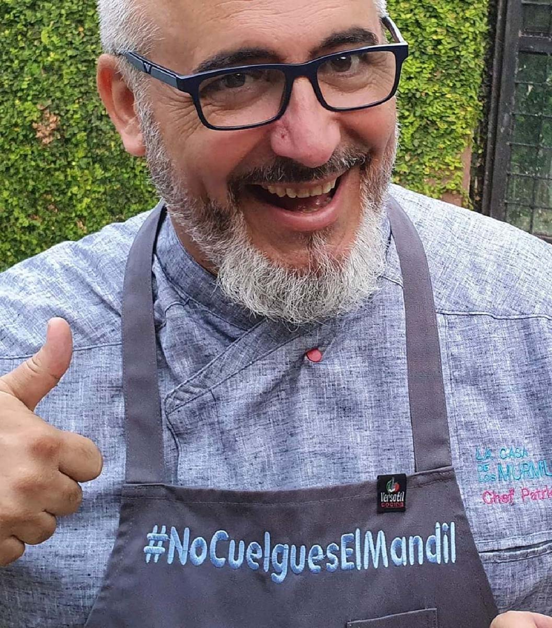 #NoCuelguesElMandil  Una iniciativa del chef patrick cros