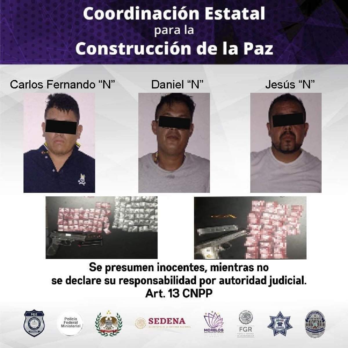 Transportaban 100 dosis de “cristal” en un vehículo