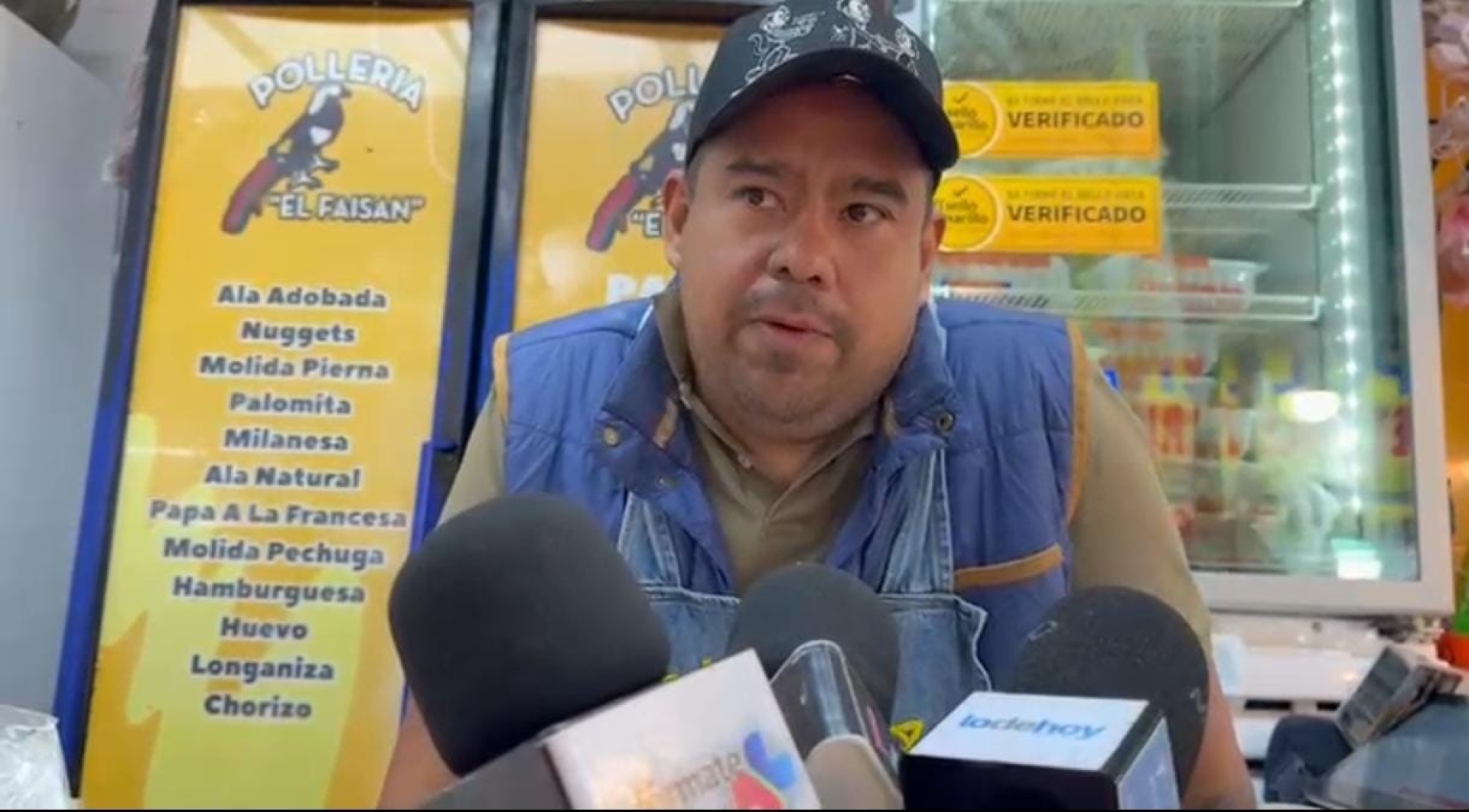 Reportan comerciantes de pollerías del mercado ALM disminución en ventas