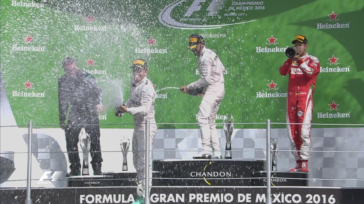 Hamilton gana el Gran Premio de México