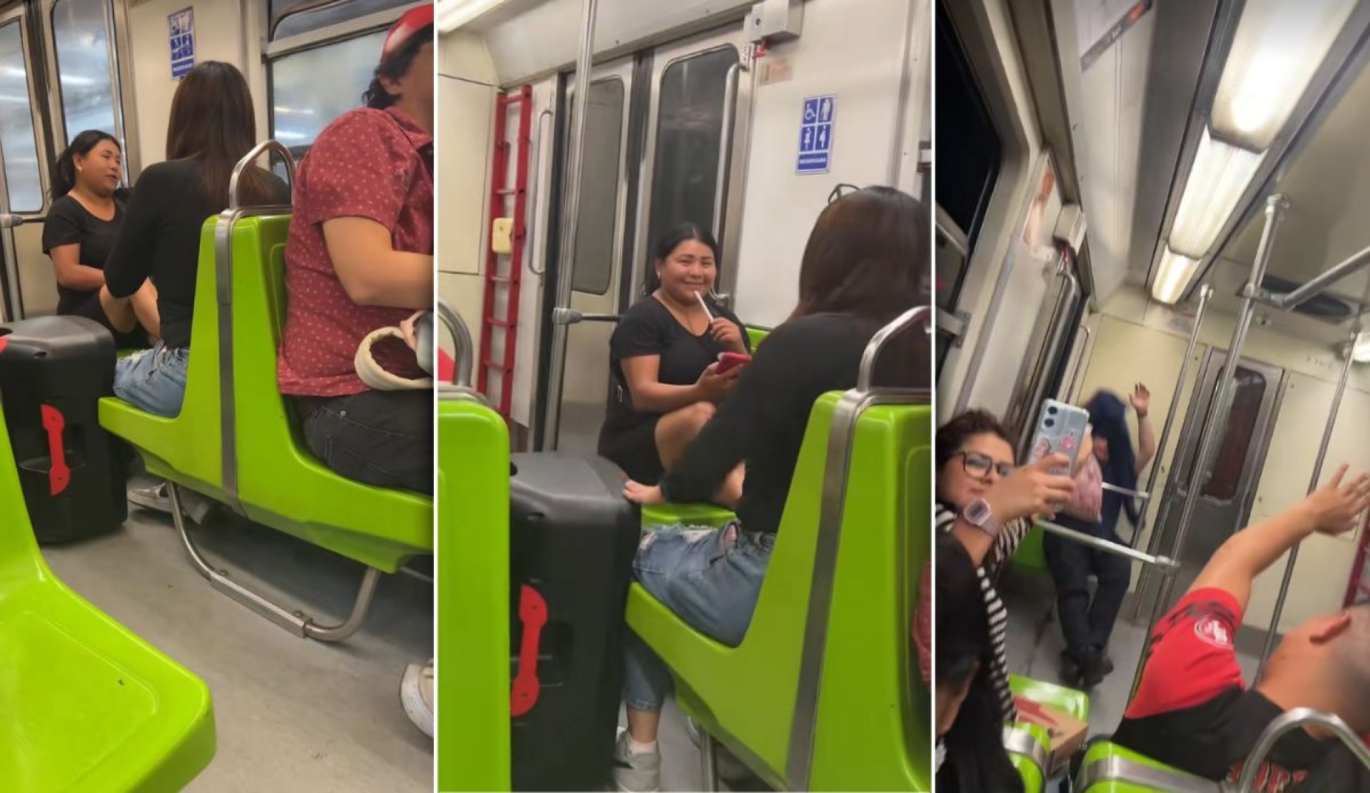 De 'Querida socia' a 'La gata bajo la lluvia': Viajeros del Metro de CDMX cantan con dos mujeres en plena 'catarsis' | VIDEO
