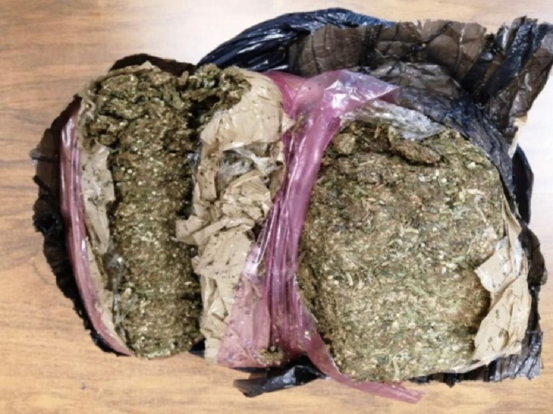 Transportaban marihuana en un taxi