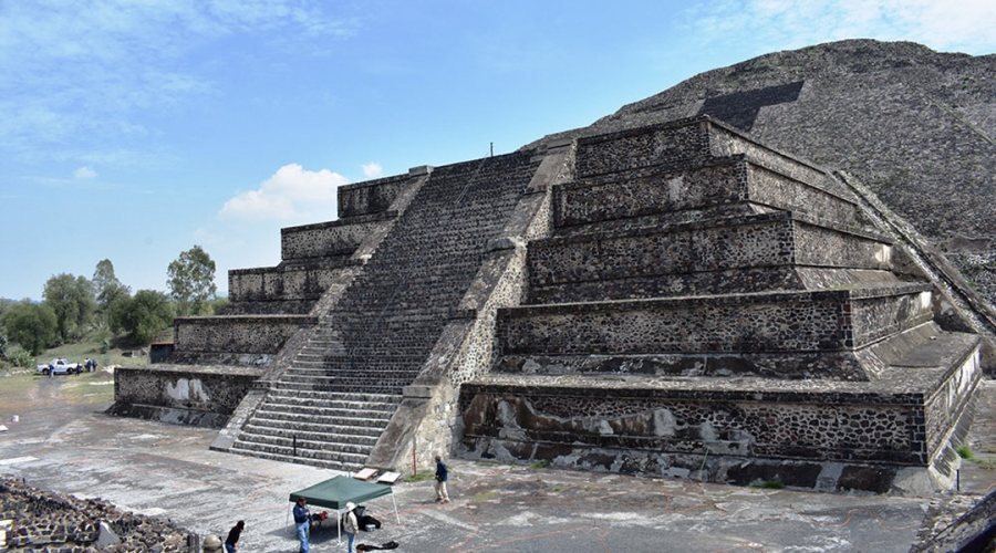 Descubren túnel en la Pirámide de la Luna que sería una representación del inframundo