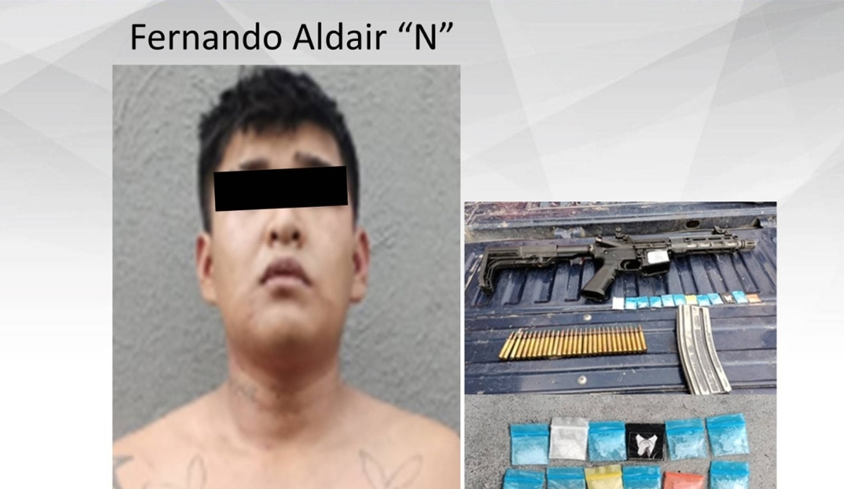 Arrestan a un joven armado en Coatetelco