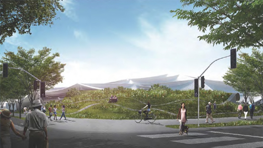 Conoce el nuevo campus de Google, de fantasía
