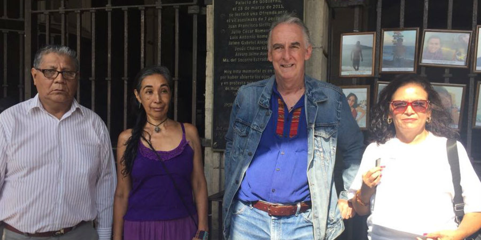 Manifiestan activistas respaldo al trabajo realizado por Nestora Salgado