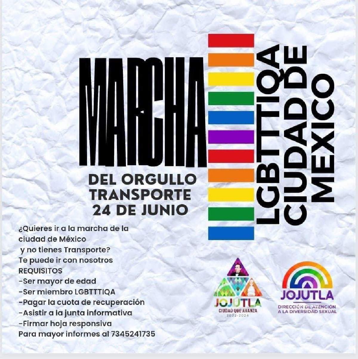 Preparan marcha del orgullo LGBT+ en Jojutla