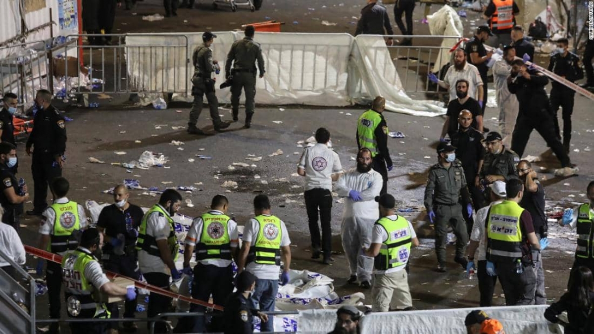 Estampida judía en Israel deja decenas de muertos y más de 100 heridos