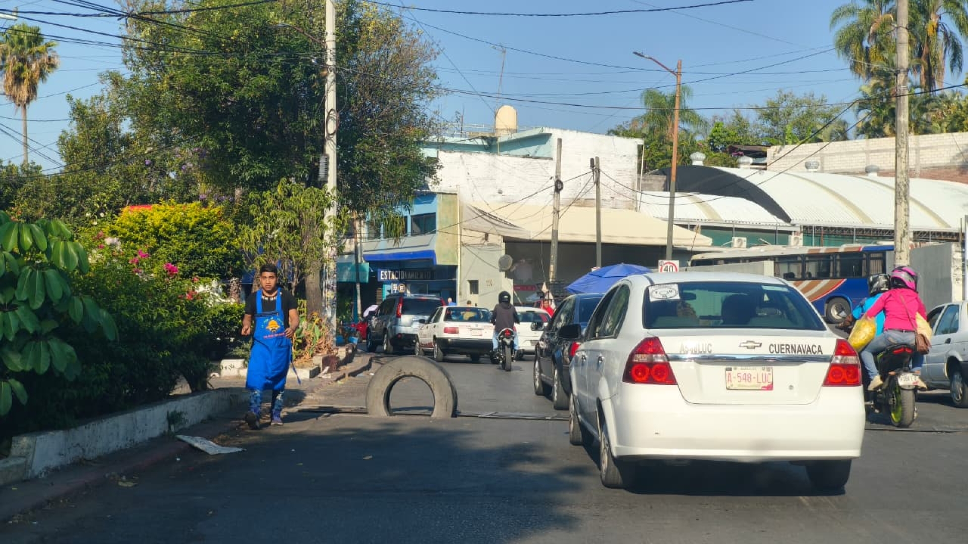 #AlertaVial Rejilla pluvial dañada en circuito ALM