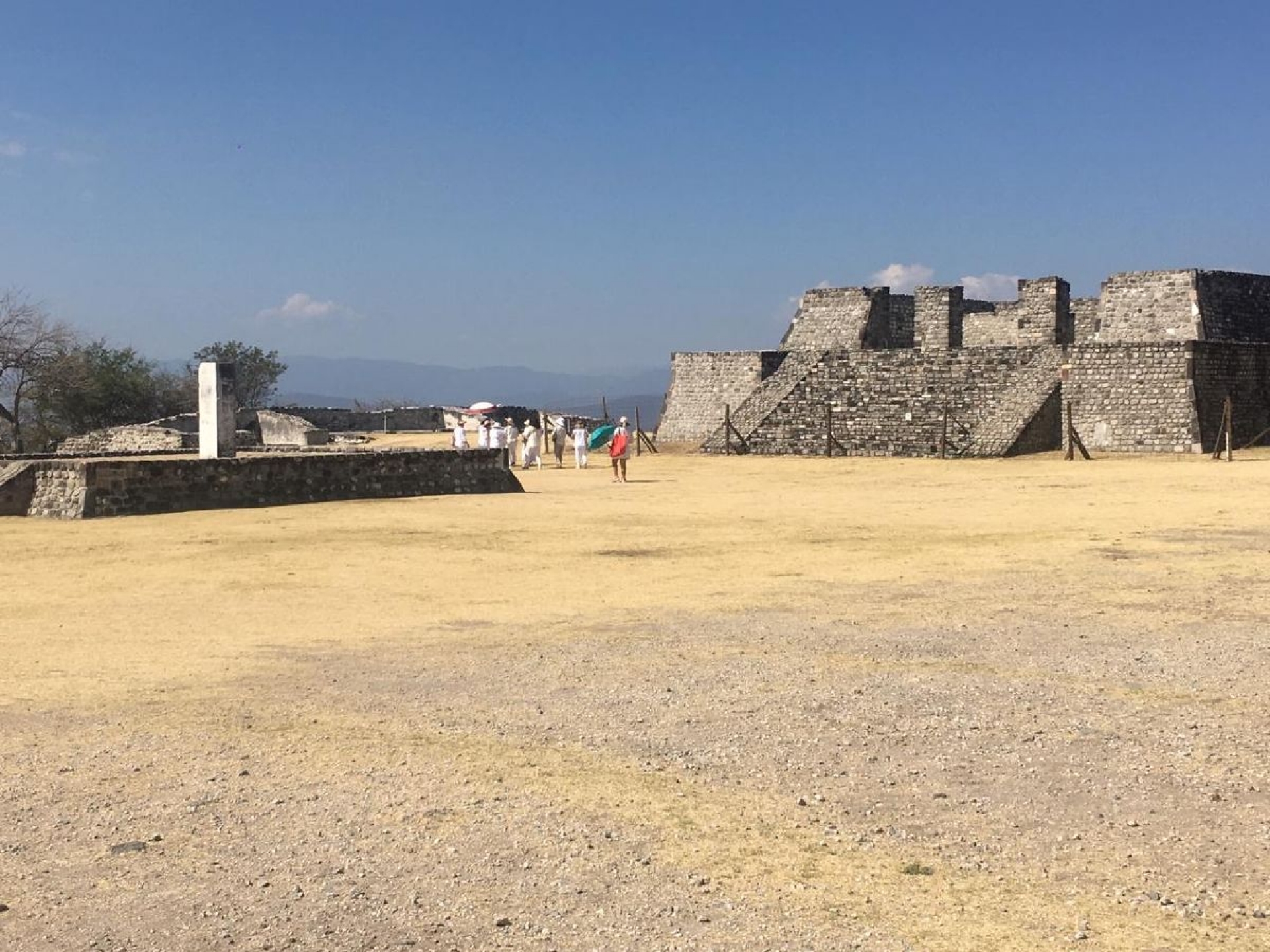 Hubo poca afluencia de visitantes en la Zona Arqueológica de Xochicalco