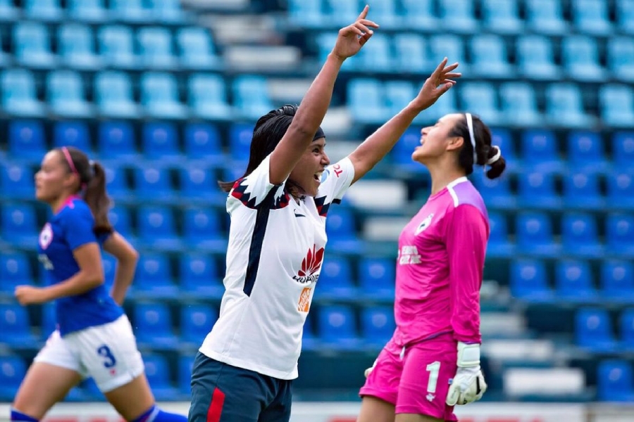 Lucero Cuevas le da triunfo al América