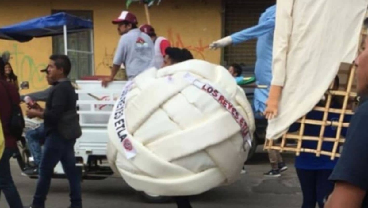 ¡Un funeral con mucho queso! Botarga asiste a sepelio de dueño de una cremería