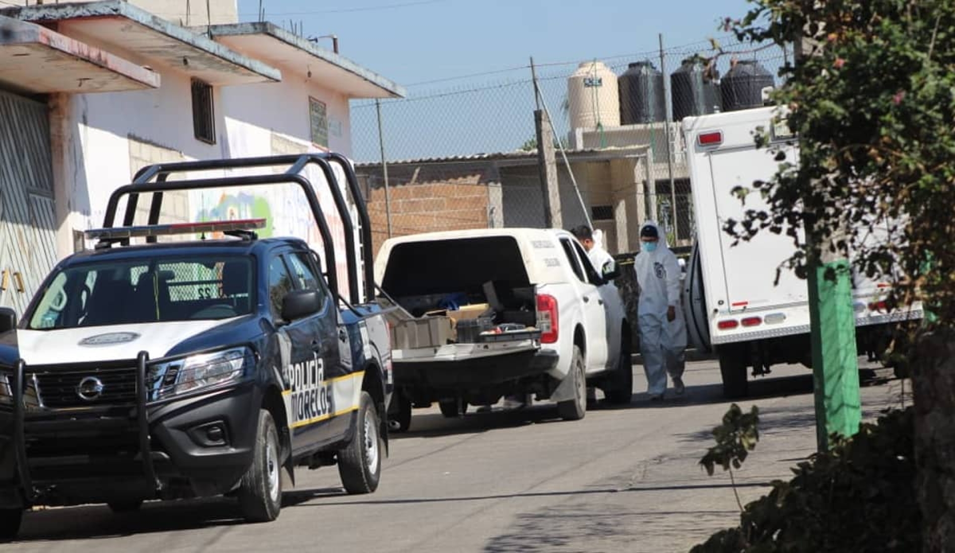 Baleado en el Centro de Jiutepec