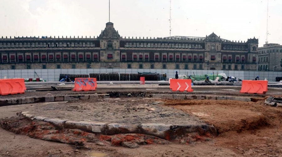 Encontraron el Zócalo original debajo del Zócalo actual ¿pero qué hay debajo?
