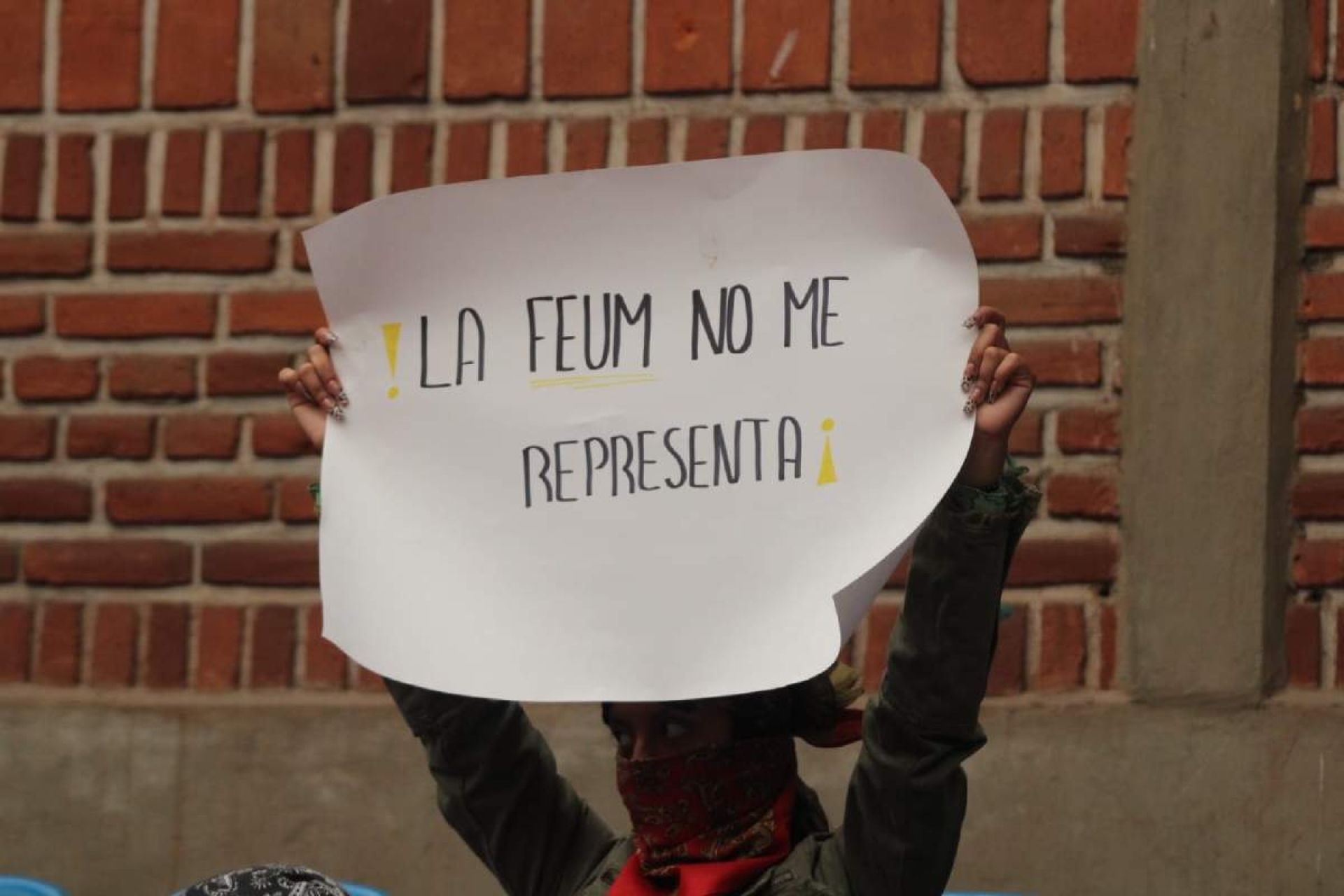 Estudiantes señalan incumplimiento de acuerdo de garantías