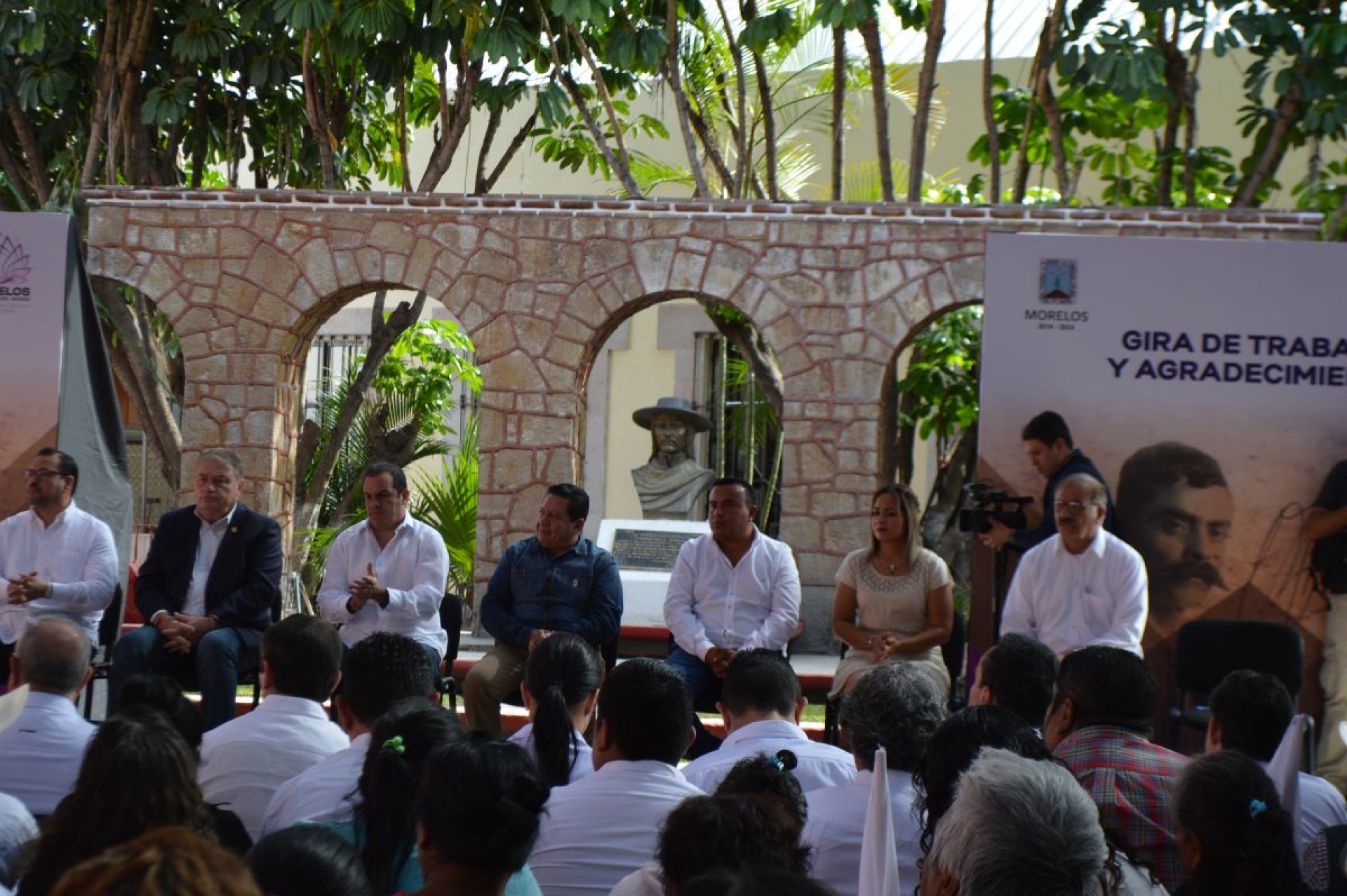 Encabeza Cuauhtémoc Blanco ceremonia del CVII Aniversario de la Promulgación del Plan de Ayala