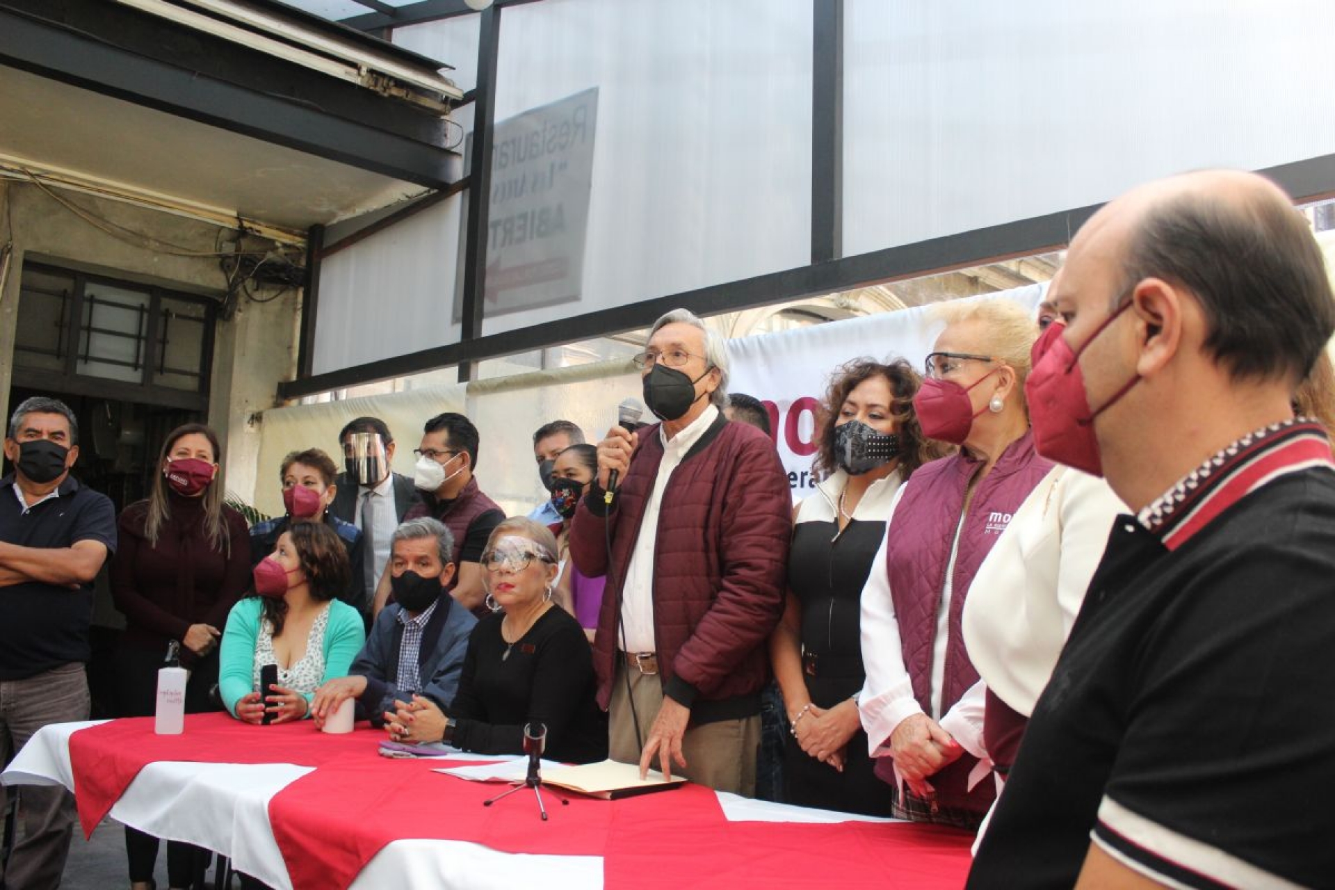 Encabeza Albarrán oposición a coaliciones de Morena