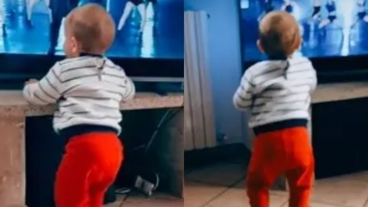 Bebé con "flow", baila al ritmo de Daddy Yankee