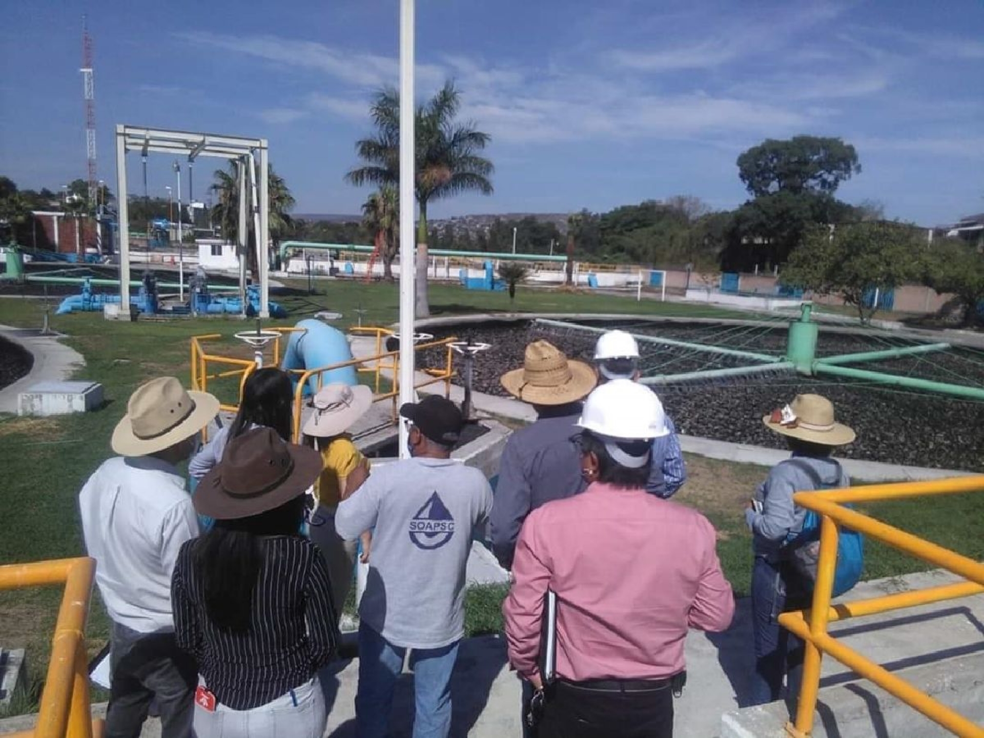 Recorren plantas tratadoras de aguas residuales de Cuautla
