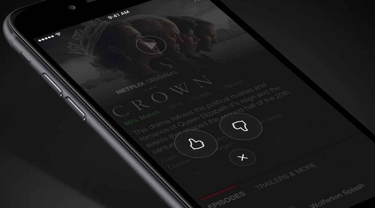 Netflix dice adiós a las calificaciones de estrellas y hola a los pulgares