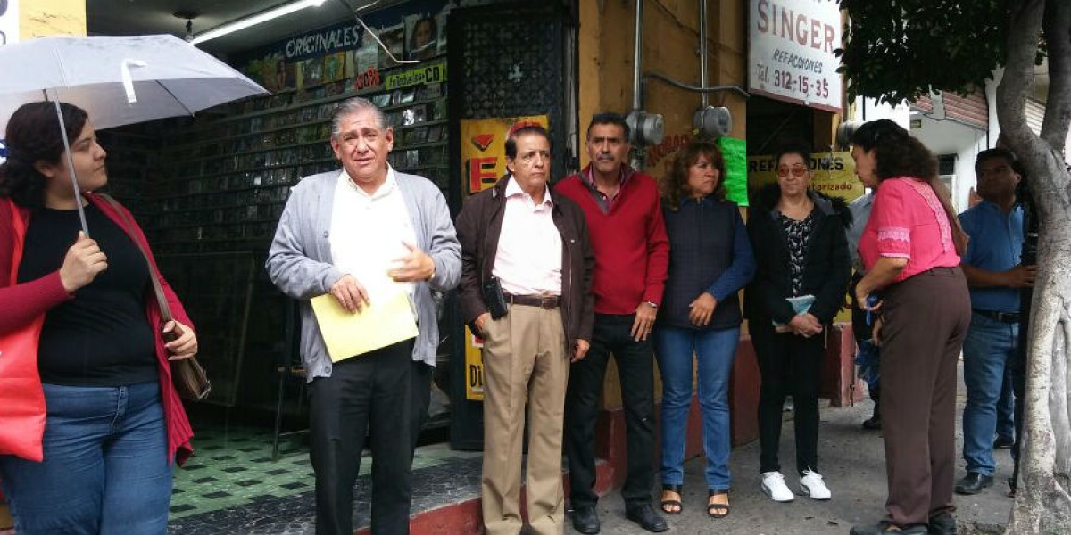 Demandan comerciantes del Centro Histórico la reapertura de la avenida Morelos