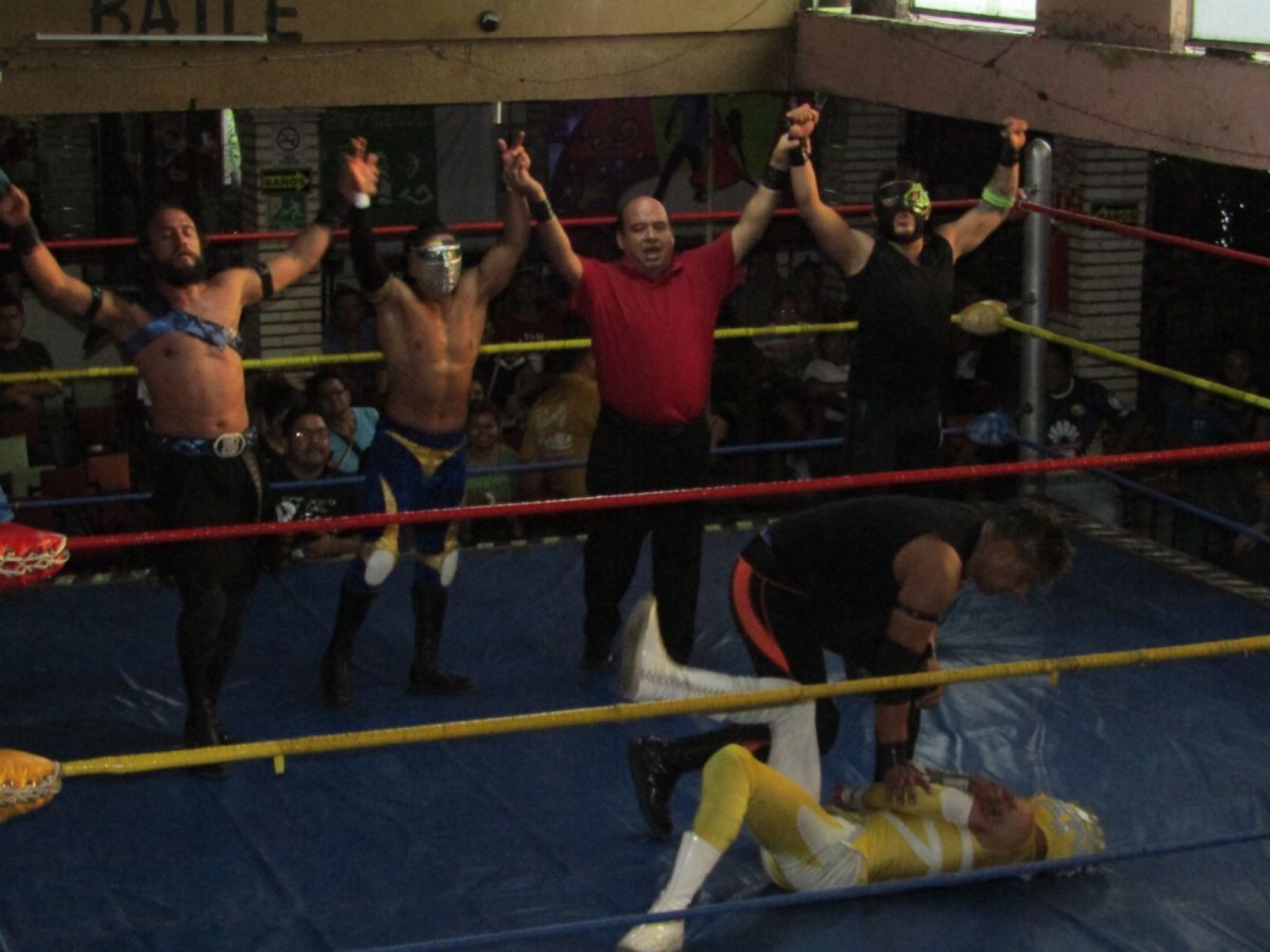 Pandilla DTU se impone a la Alianza Nacional de Lucha Libre
