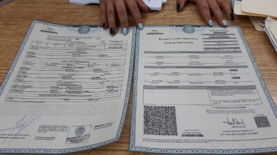 Municipios del sur, con escasez de papel seguridad para expedir actas