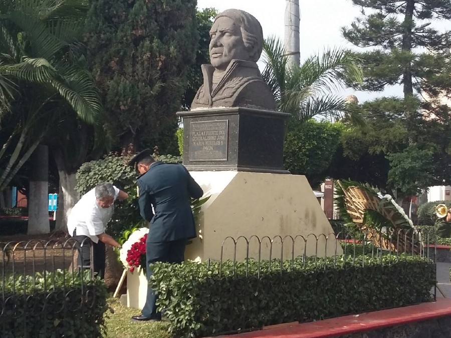 Conmemoran el bicentenario de la muerte del general Morelos en Cuautla